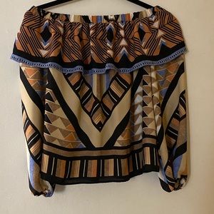 Off the shoulder Women’s blouse